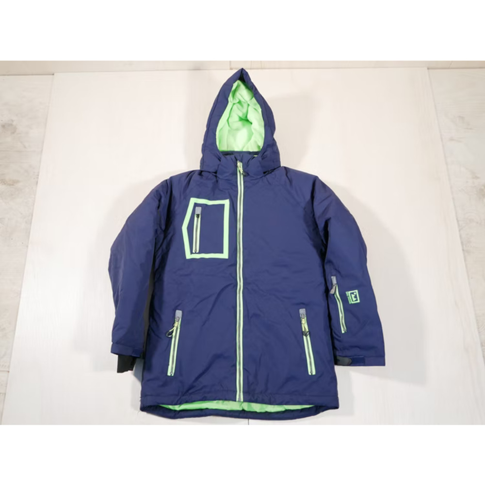 Phibee Ski Jacket Blue with Green Size 158​/​164 [A002290]